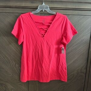 Torrid Foxy V-Neck Strappy Top Size 3X